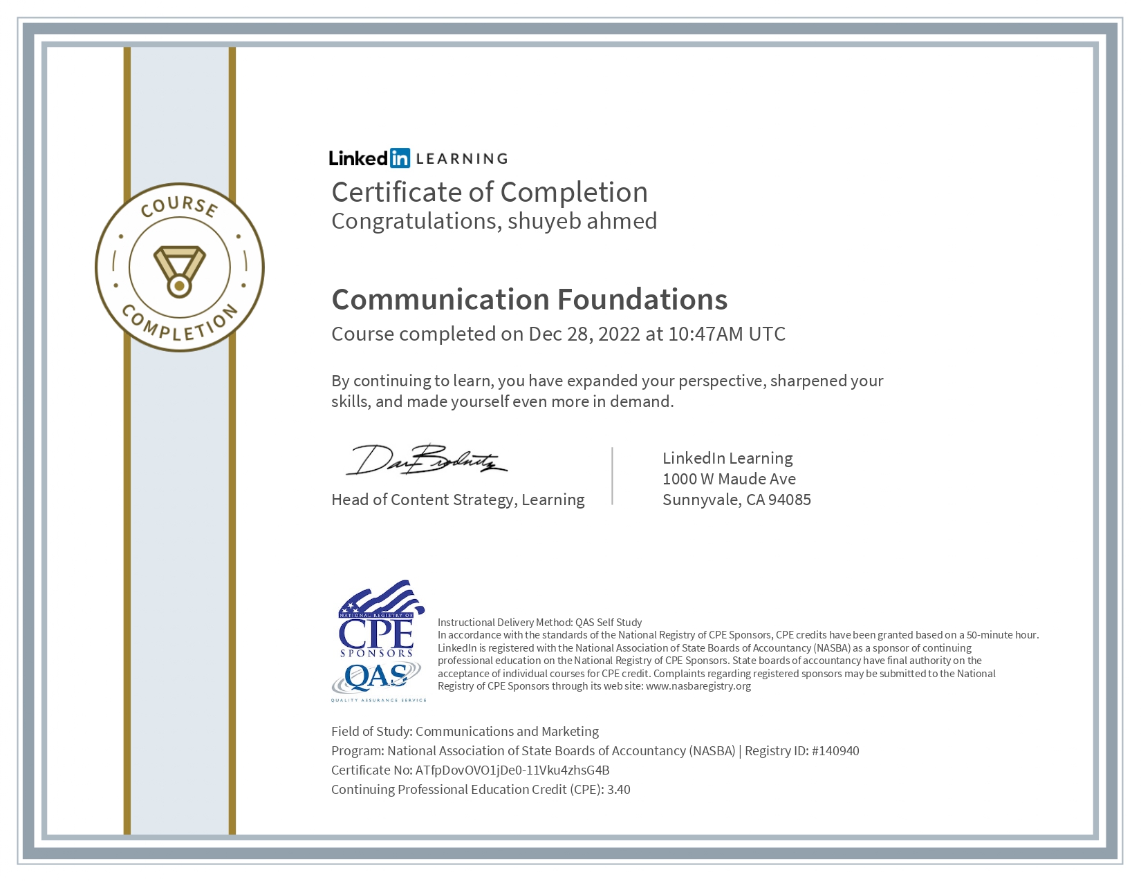 Communication Foundations